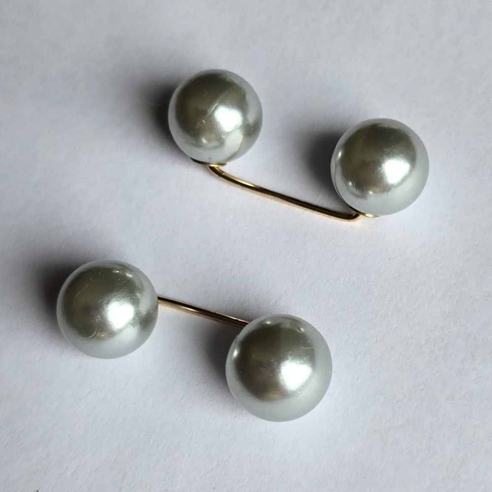 ⚪️ Dark Pearl Cinch Pin Set